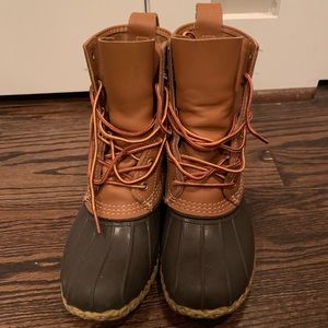 8 in. Bean Boots women’s brown